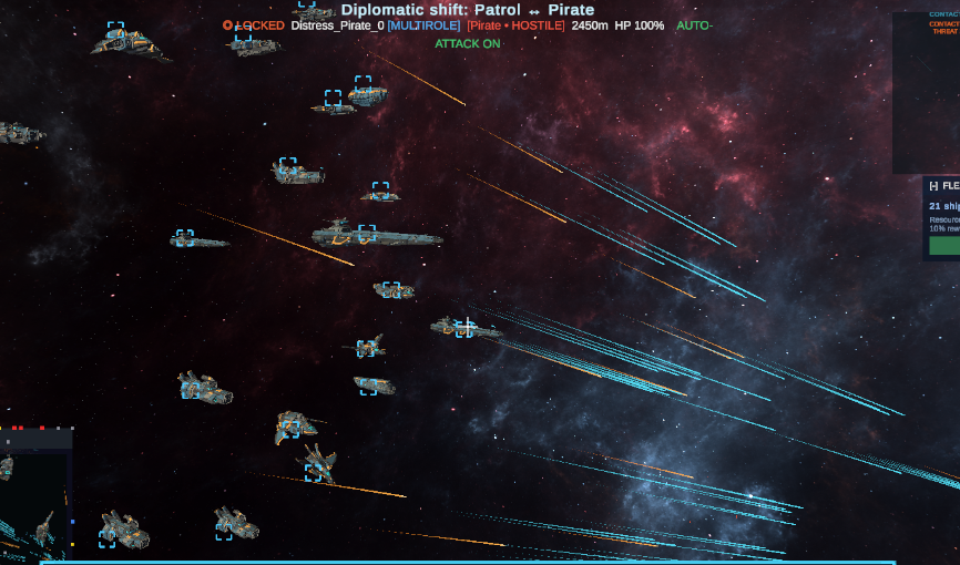 Large Drawn Out Fights