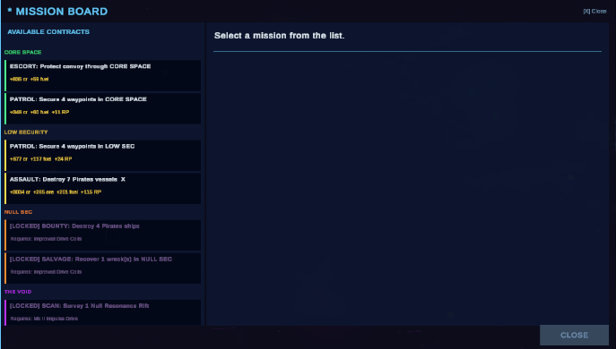 Live Mission Boards